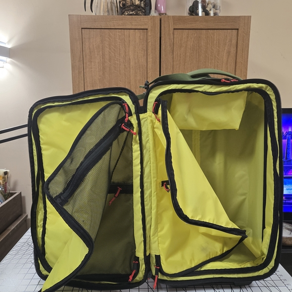 Topo Designs Green and Black Backpack - Picture 6 of 10